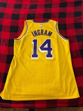 Los Angeles Lakers #14 Brandon Ingram NBA Home Nike Swingman Jersey
